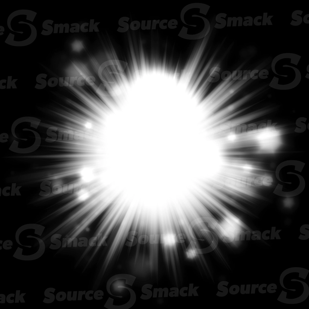 Bursting gradient greyscale mask