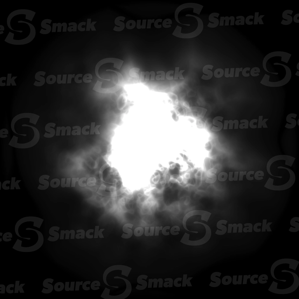 A cloudy storm-like magical revealing greyscale mask