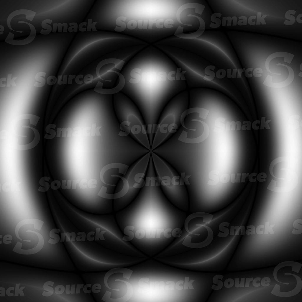 A smooth twisted spiral greyscale mask