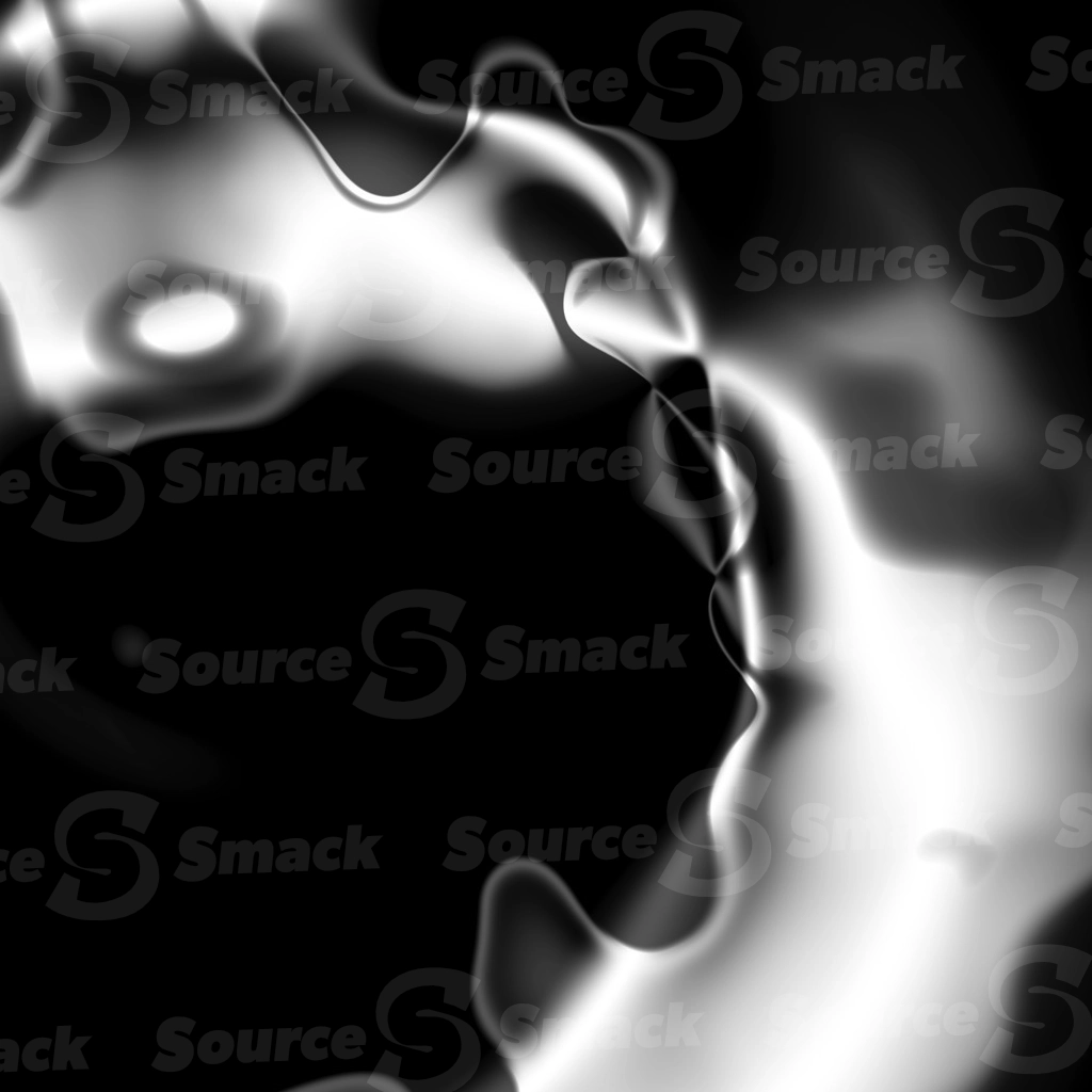 A smooth mask of elliptical light leak of gradient greyscale
