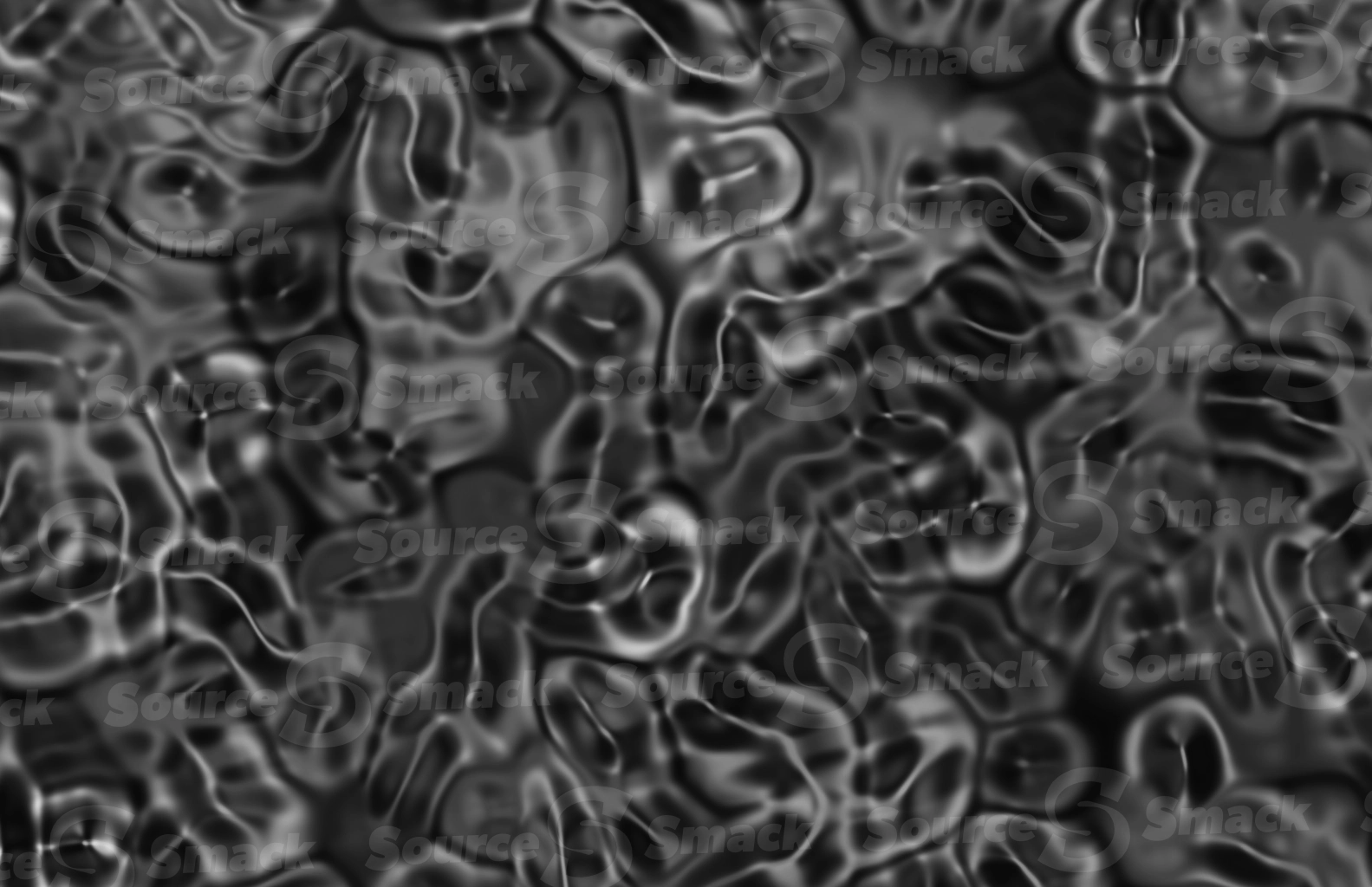 Microscopic cellular organisms clustered together as a overlay template
