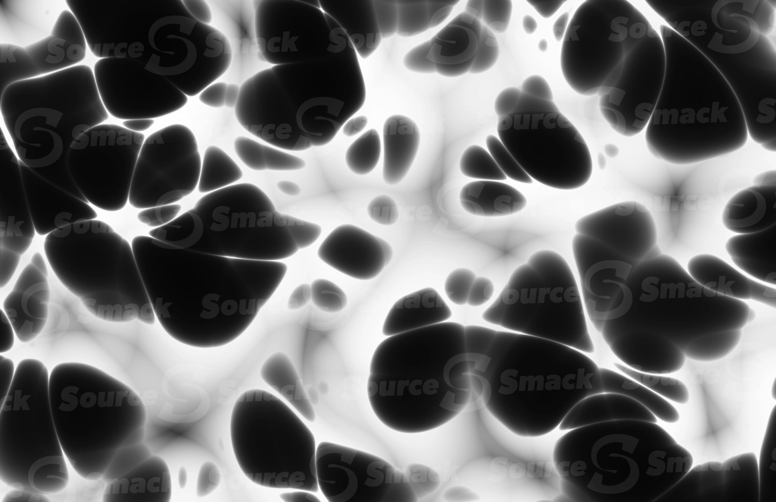 An overly smooth web-like tissue of porous slime as a overlay template
