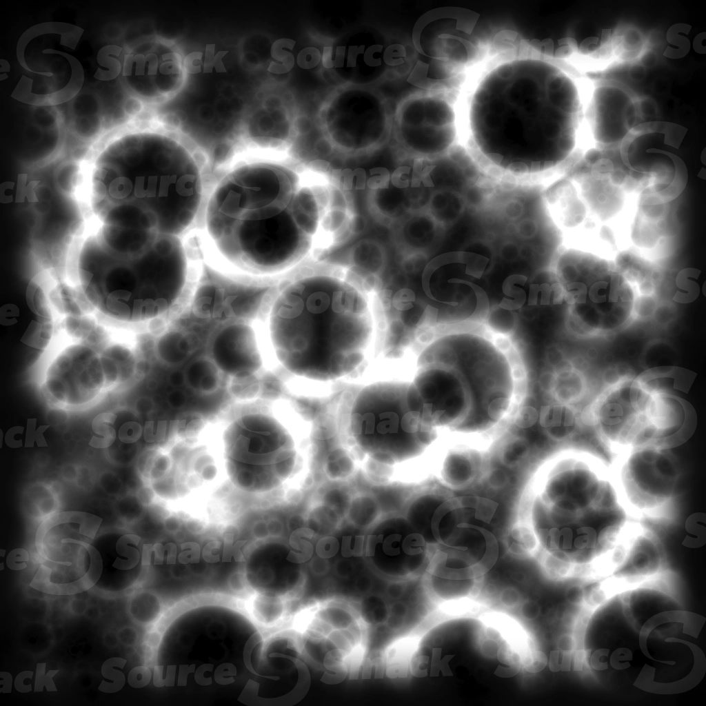 An asteroid moon-type rings overlay template