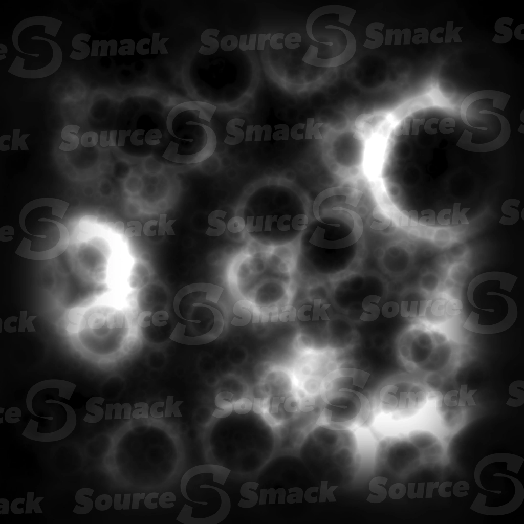 An asteroid moon-type rings overlay template