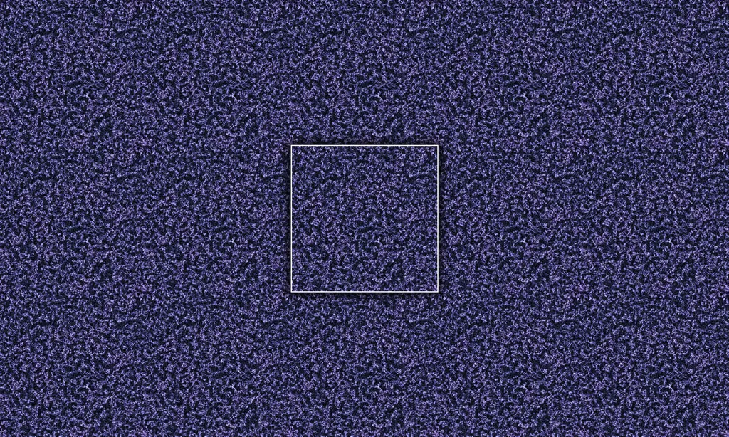 A cluster of colorful filter pores