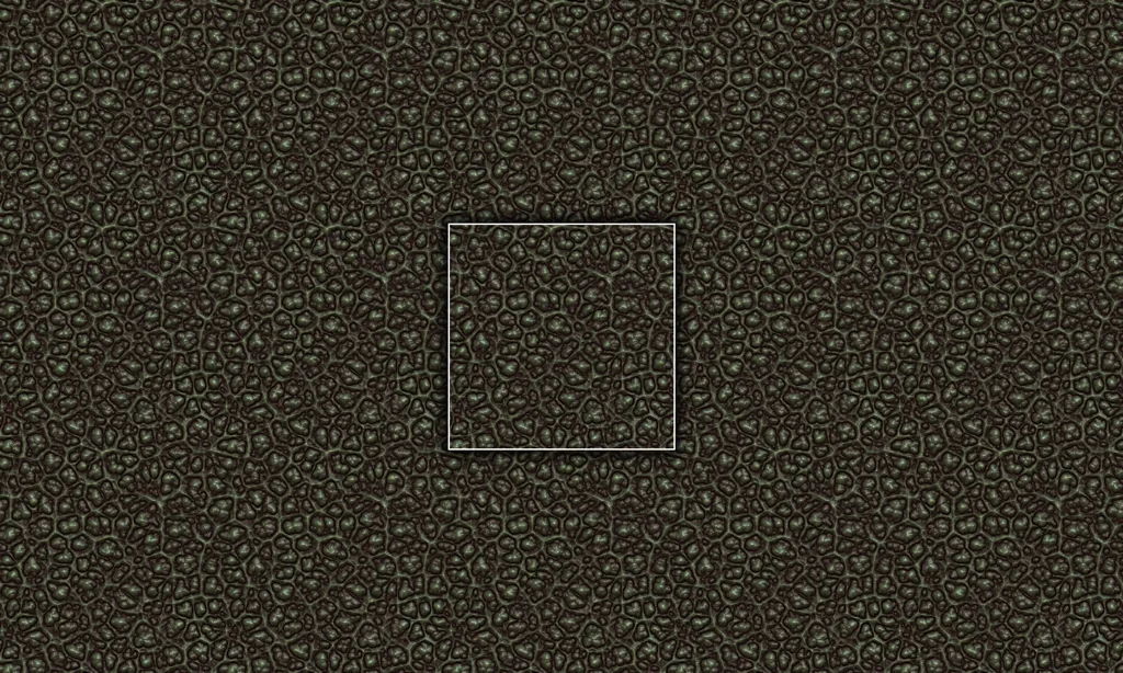 An 3D alien meshed brain textured tile