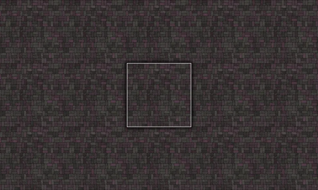 A gothic brick mondrian tile pattern