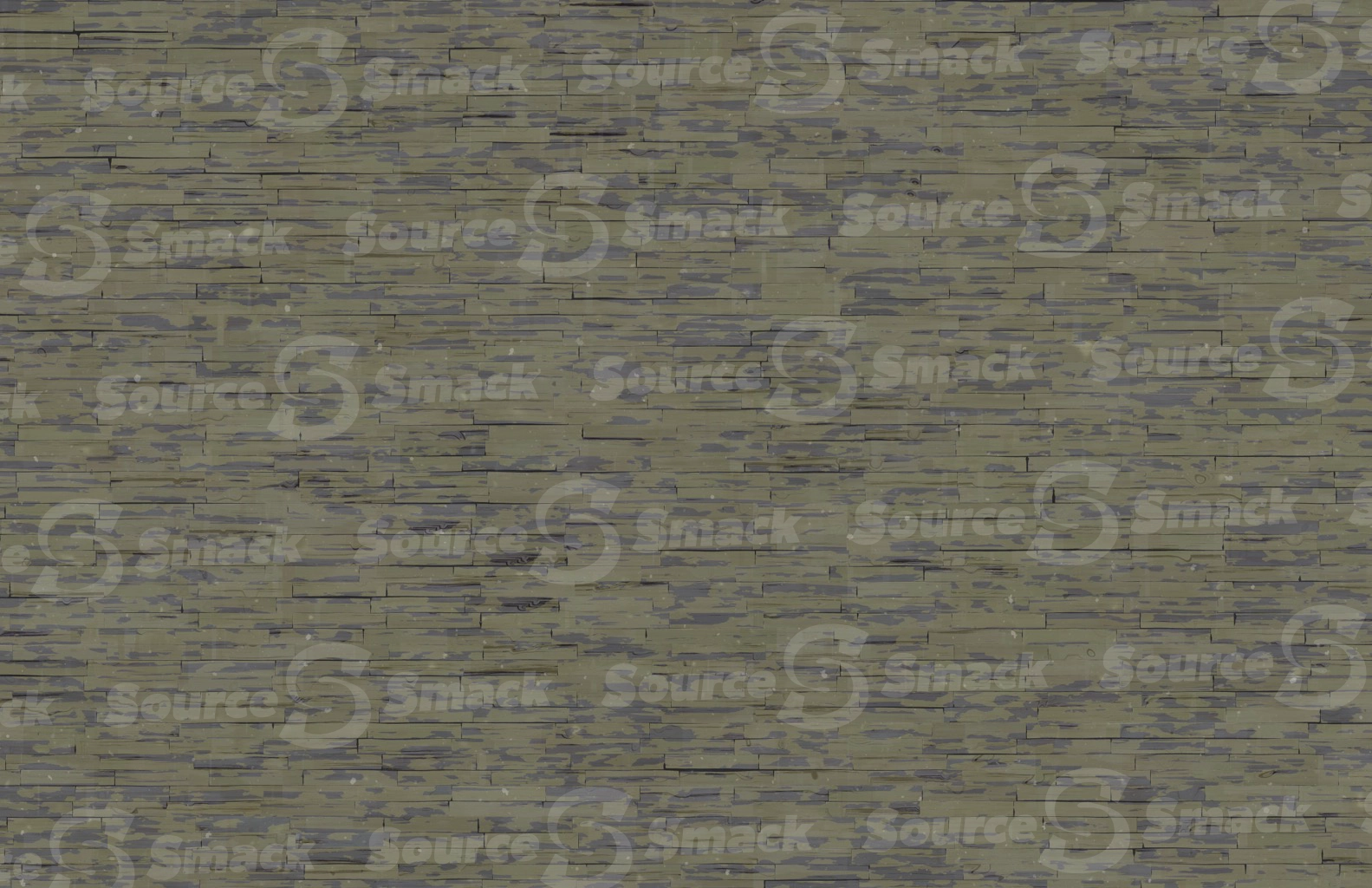 A wall of interlocking cartoon-styled plastic painted wood