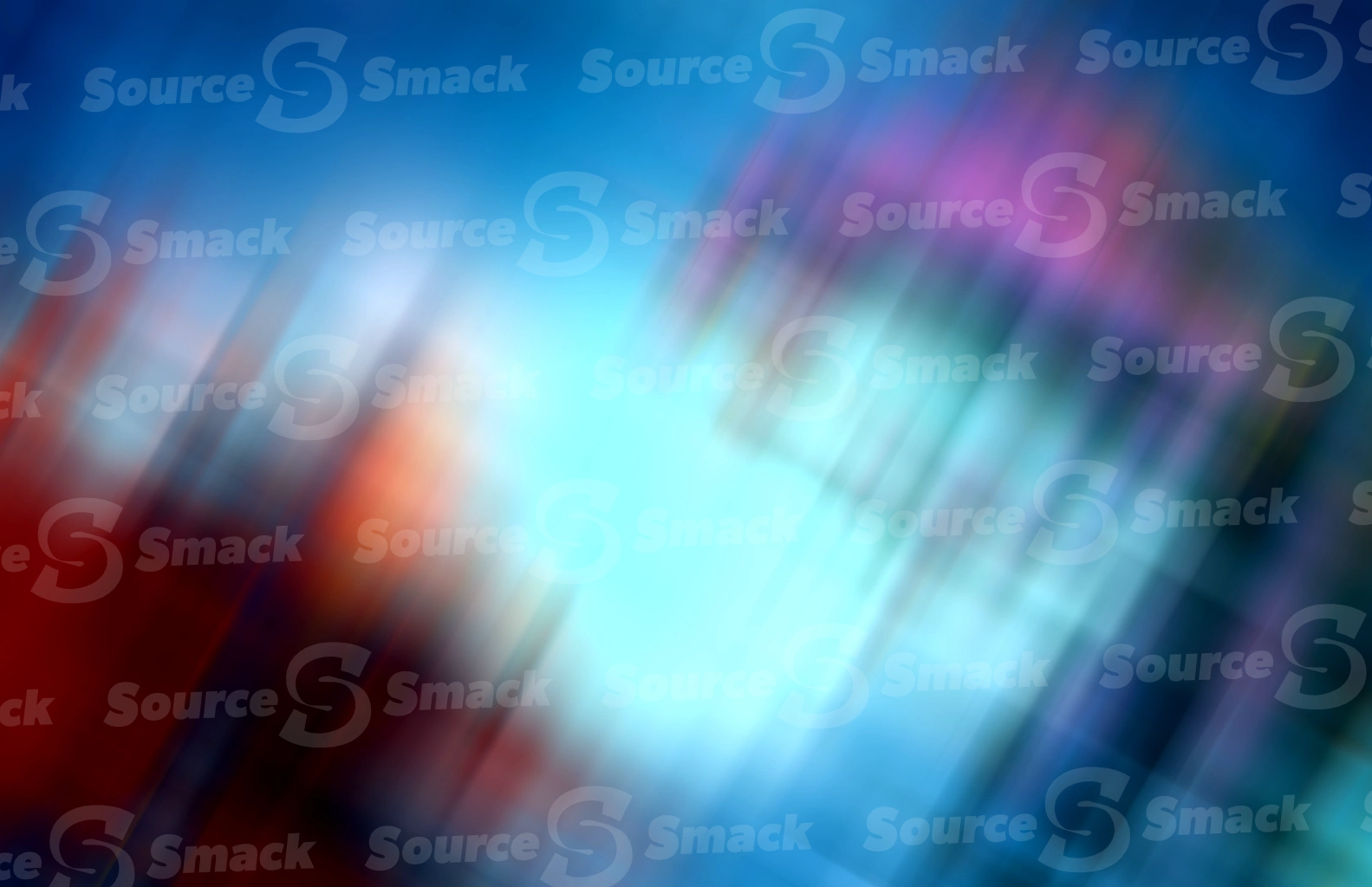 Abstract colorful cross blurred background