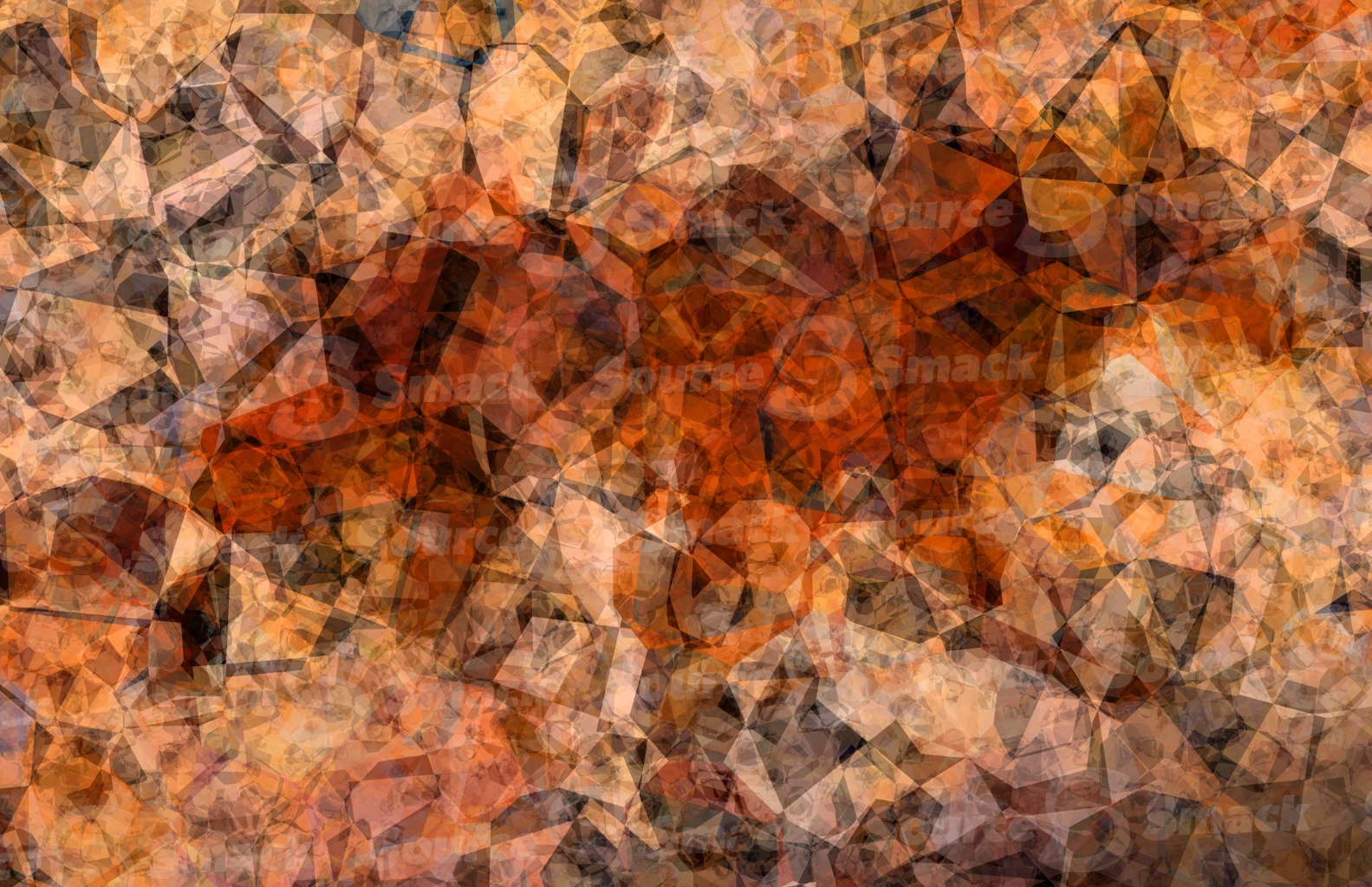 Polygon painted prehistoric background