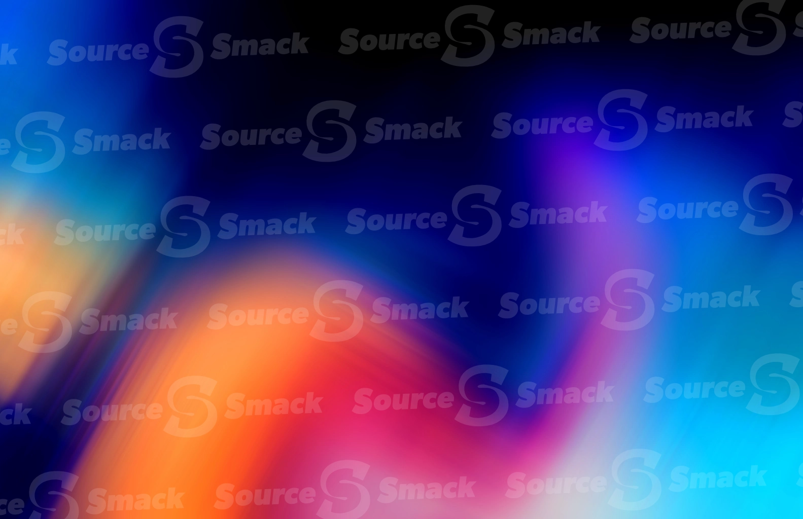 Abstract colorful cross blurred background
