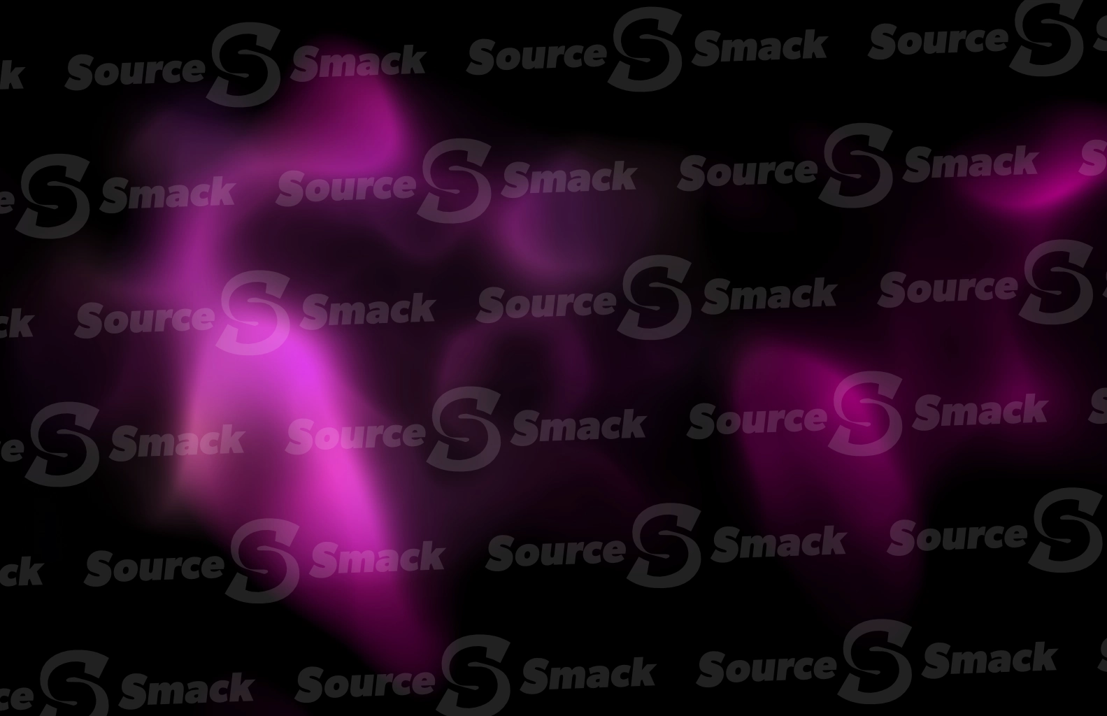 An atmospheric pink gas floating in darkness
