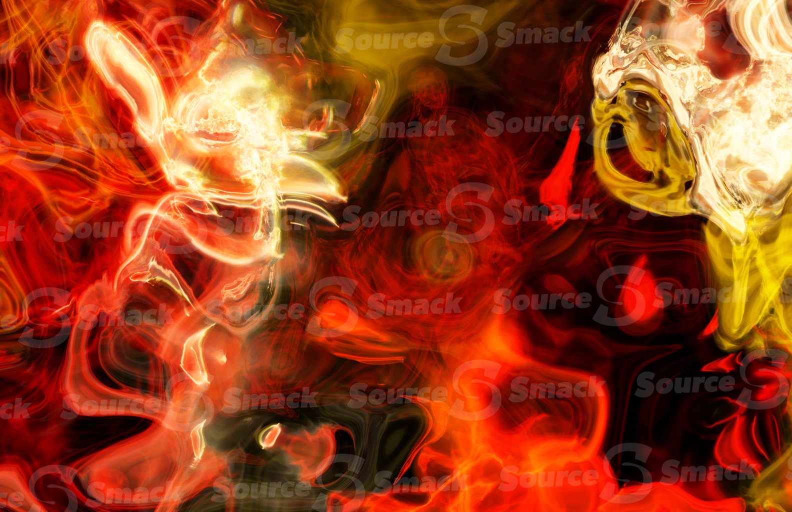 Smoke paint-like canvas image background