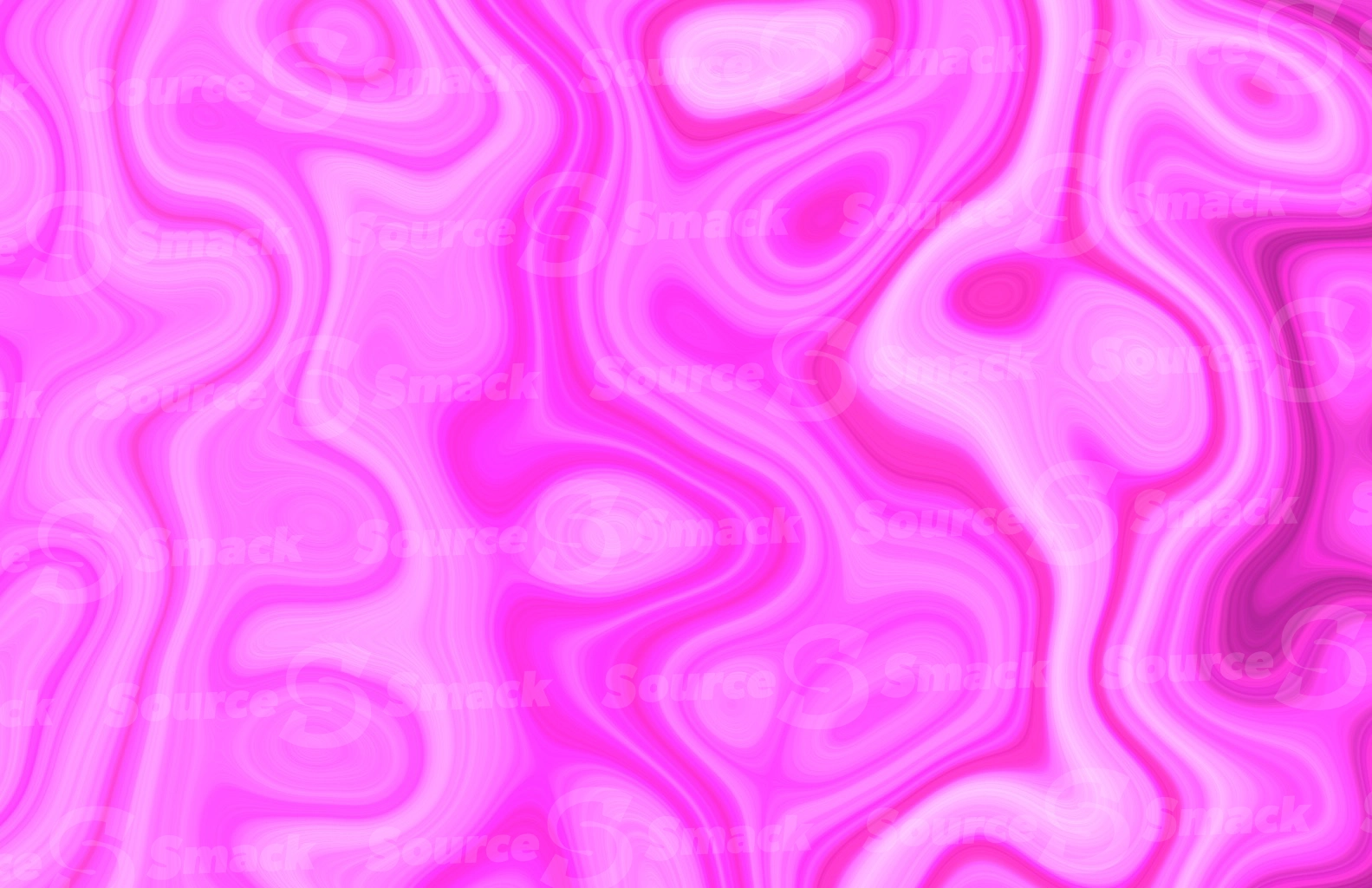 A melting mass of smooth elevated lines