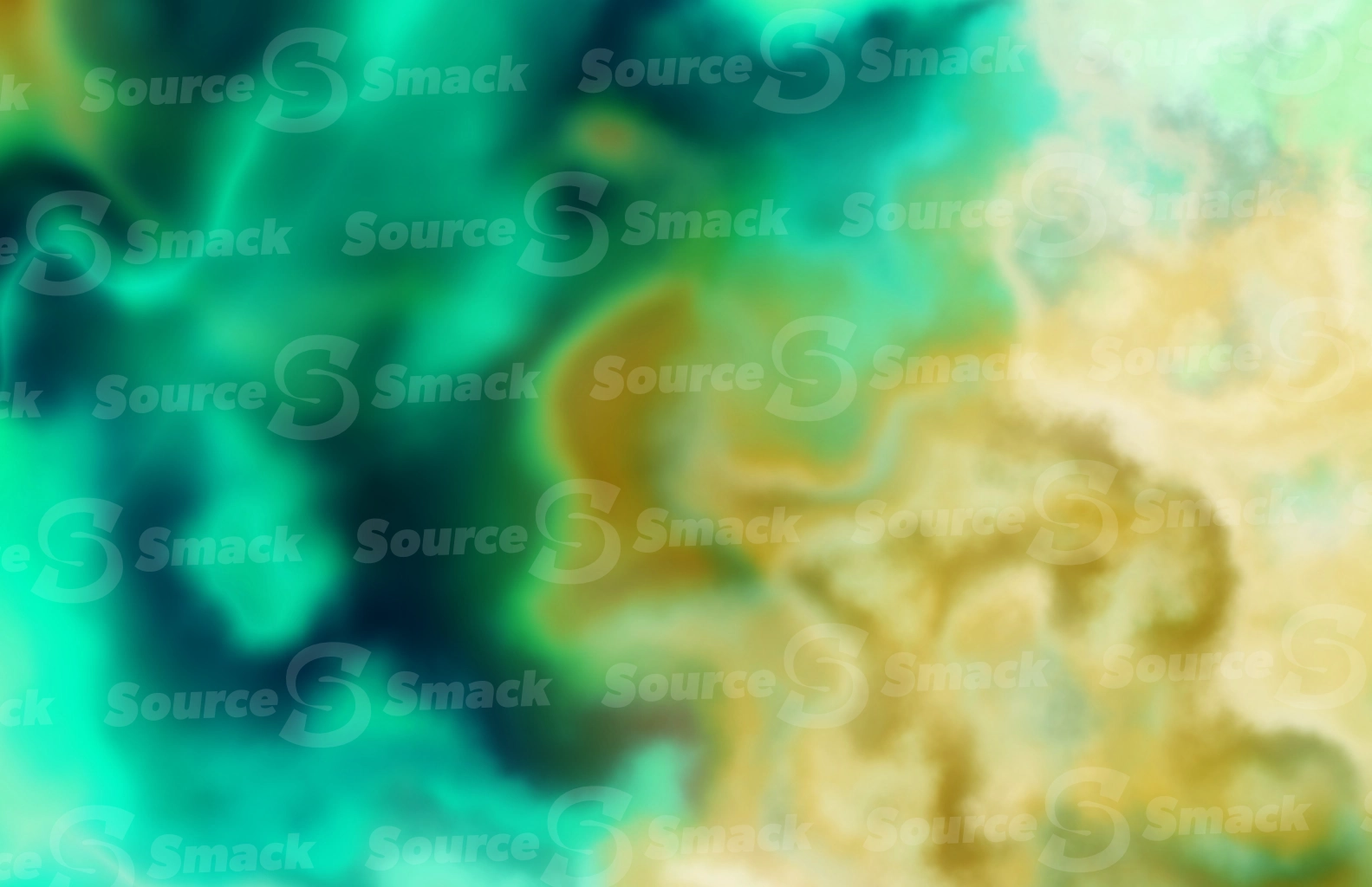 A smoky smooth melt of rippled color