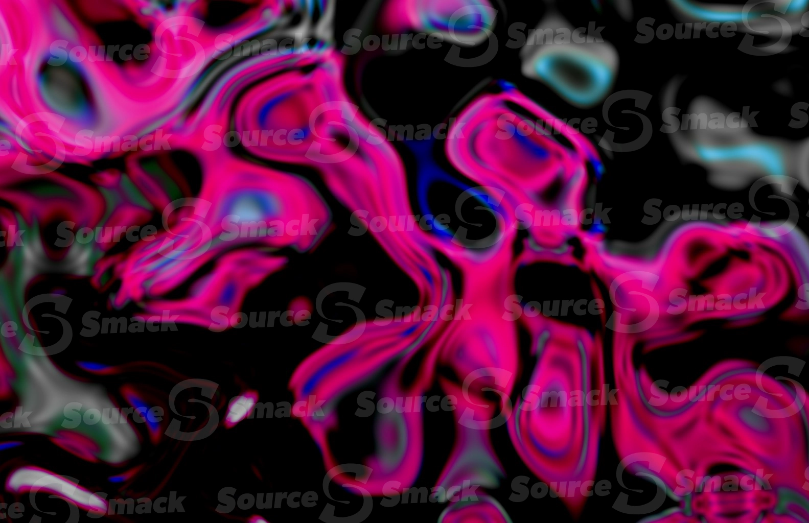 Abstract colorful oil canvas effect