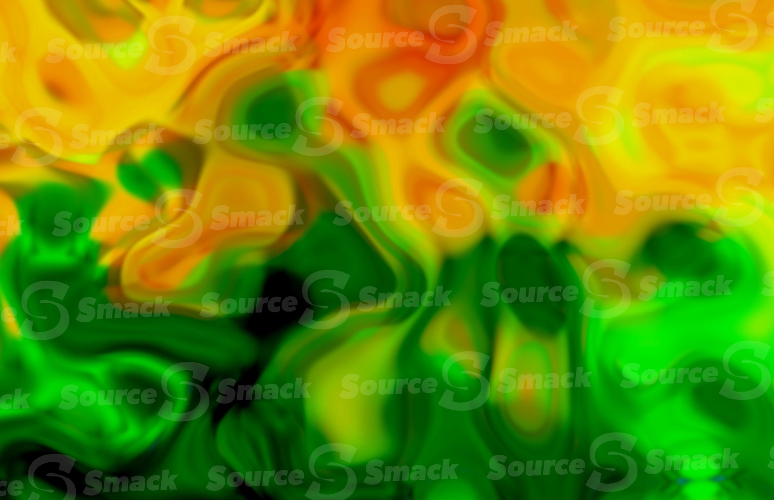 Abstract colorful oil canvas effect