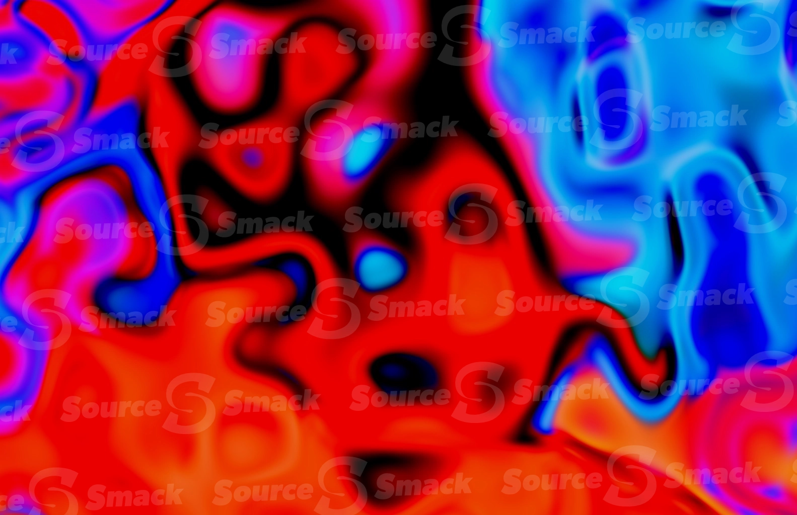 Abstract colorful oil canvas effect