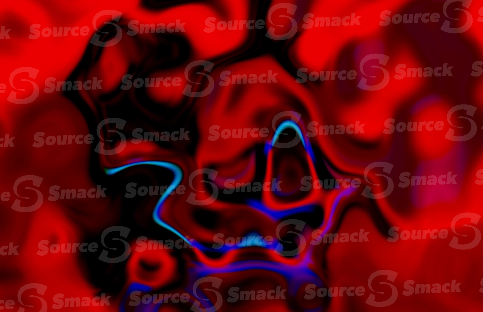 Abstract colorful oil canvas effect