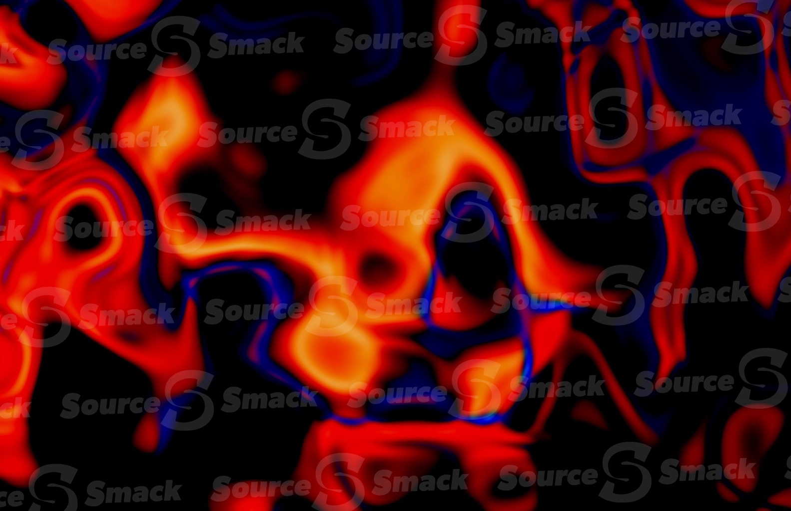 Abstract colorful oil canvas effect