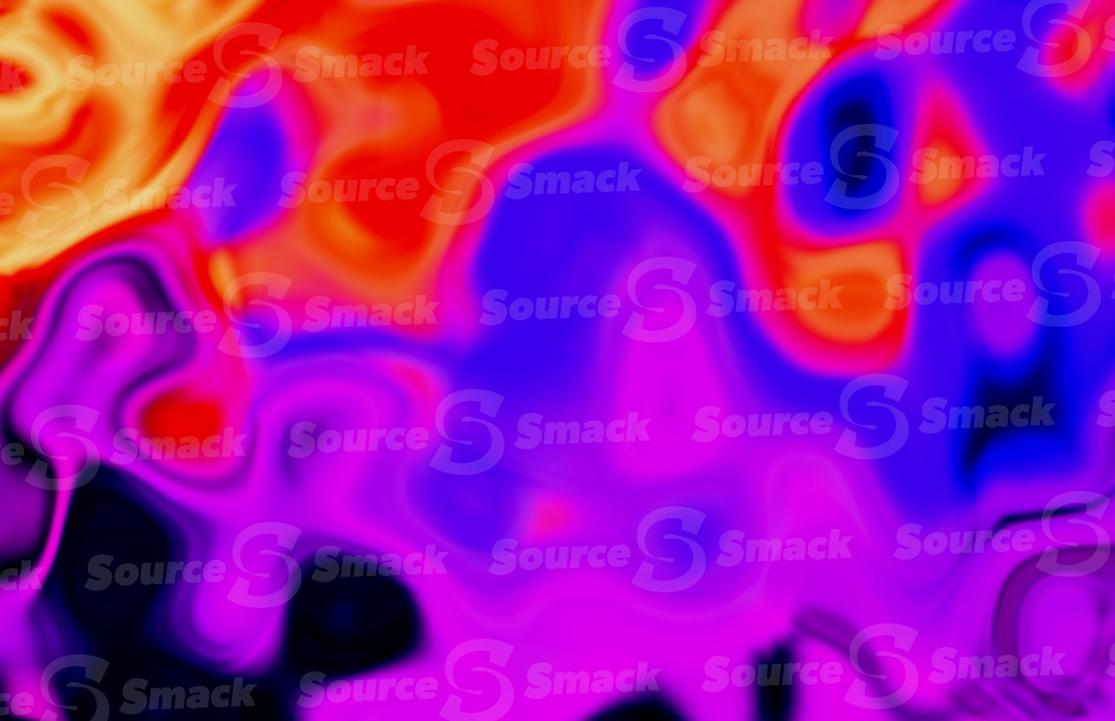 Abstract colorful oil canvas effect