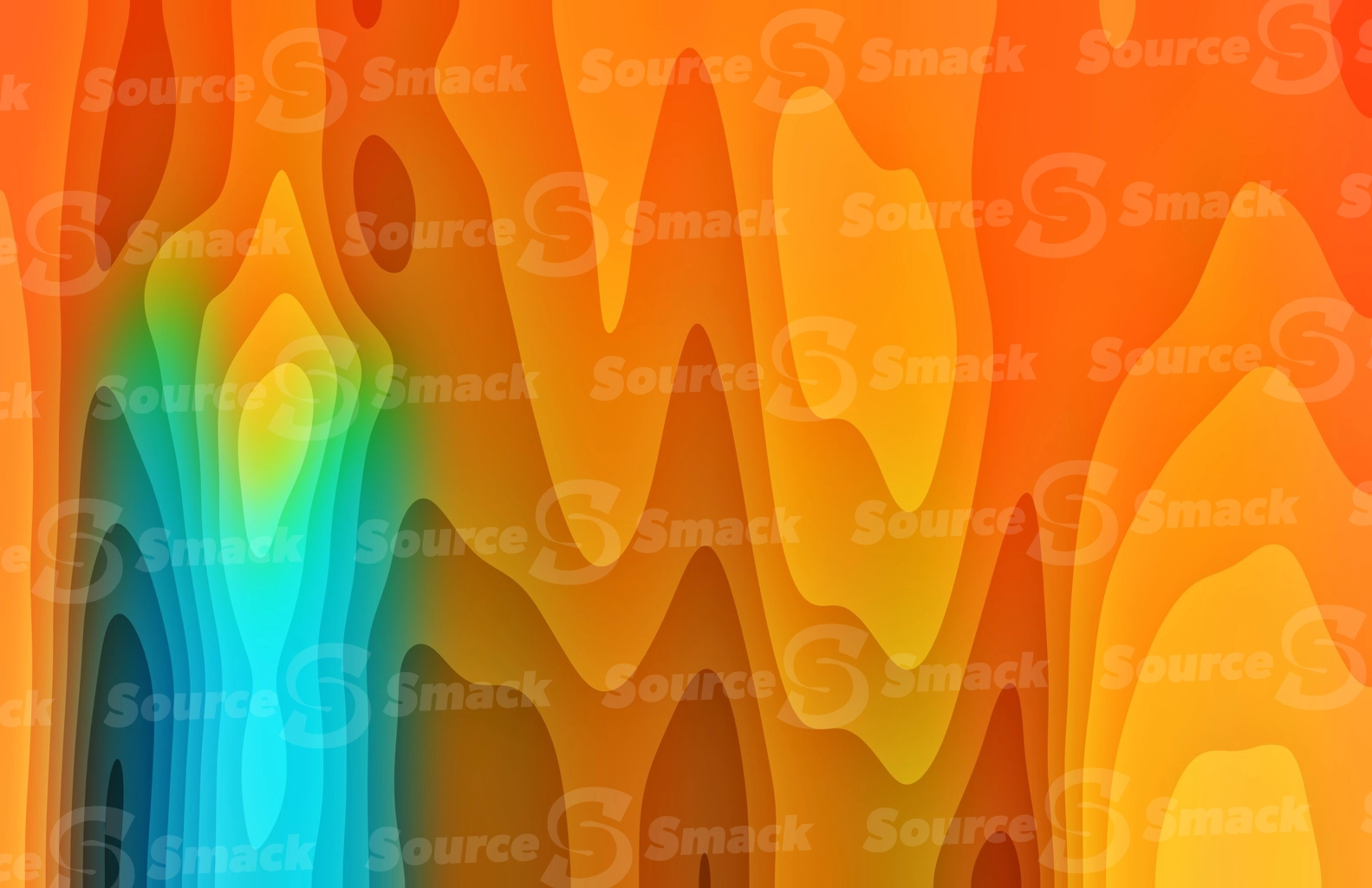 Colorful vertical blur streaks background