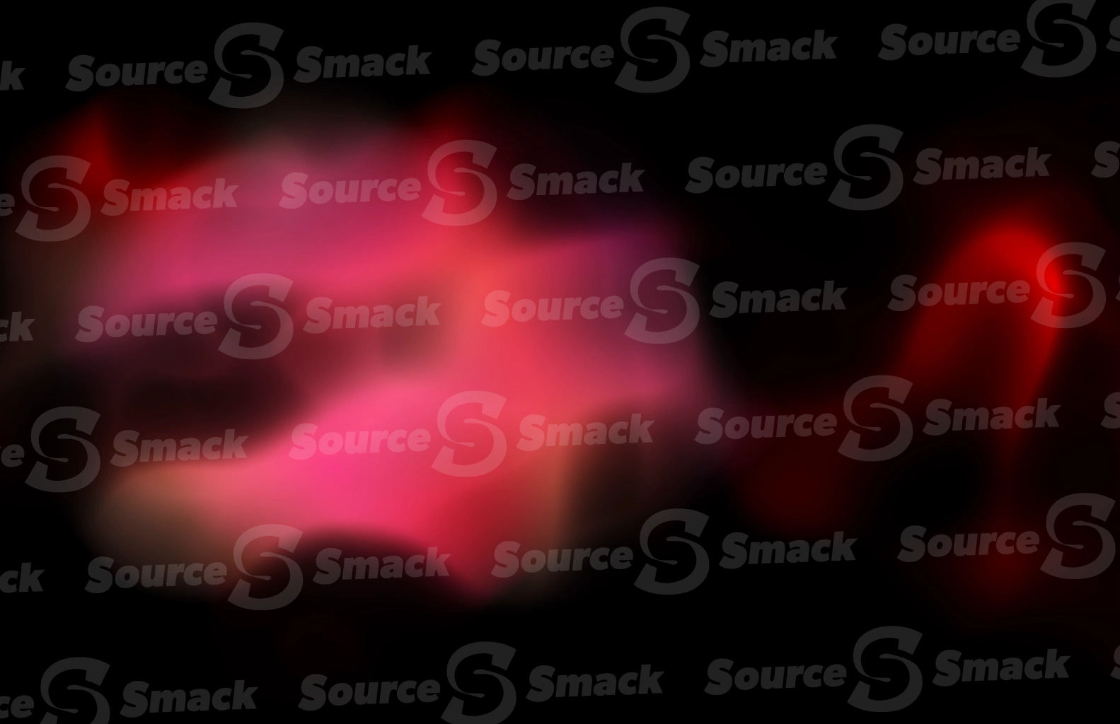 An atmospheric red gas floating in darkness