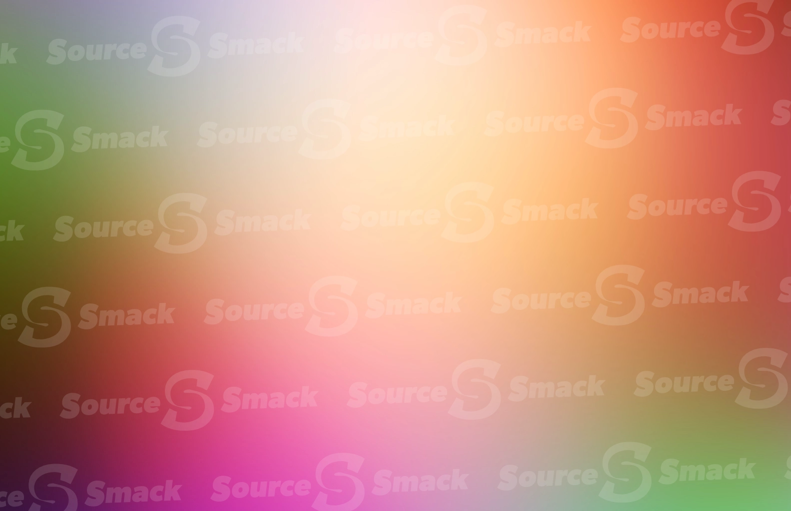 A smooth background with bright color flared spots throughout