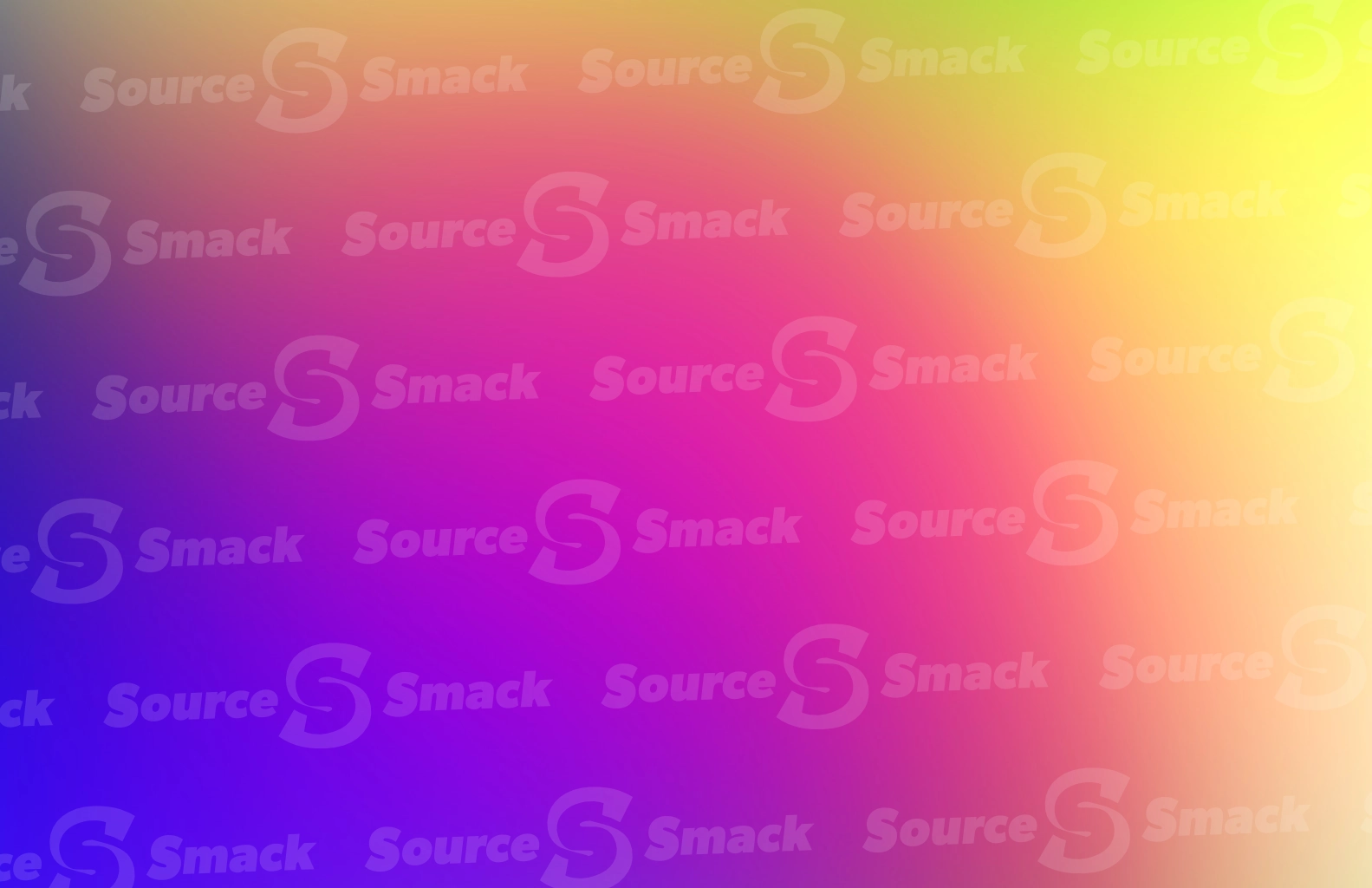 A smooth background with bright color flared spots throughout