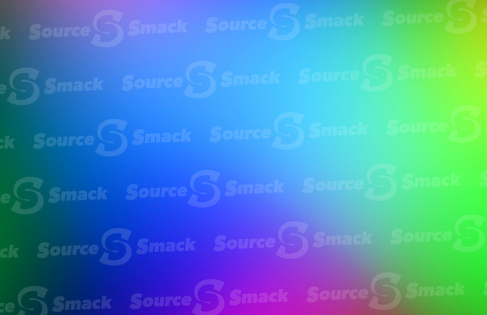 A smooth background with bright color flared spots throughout