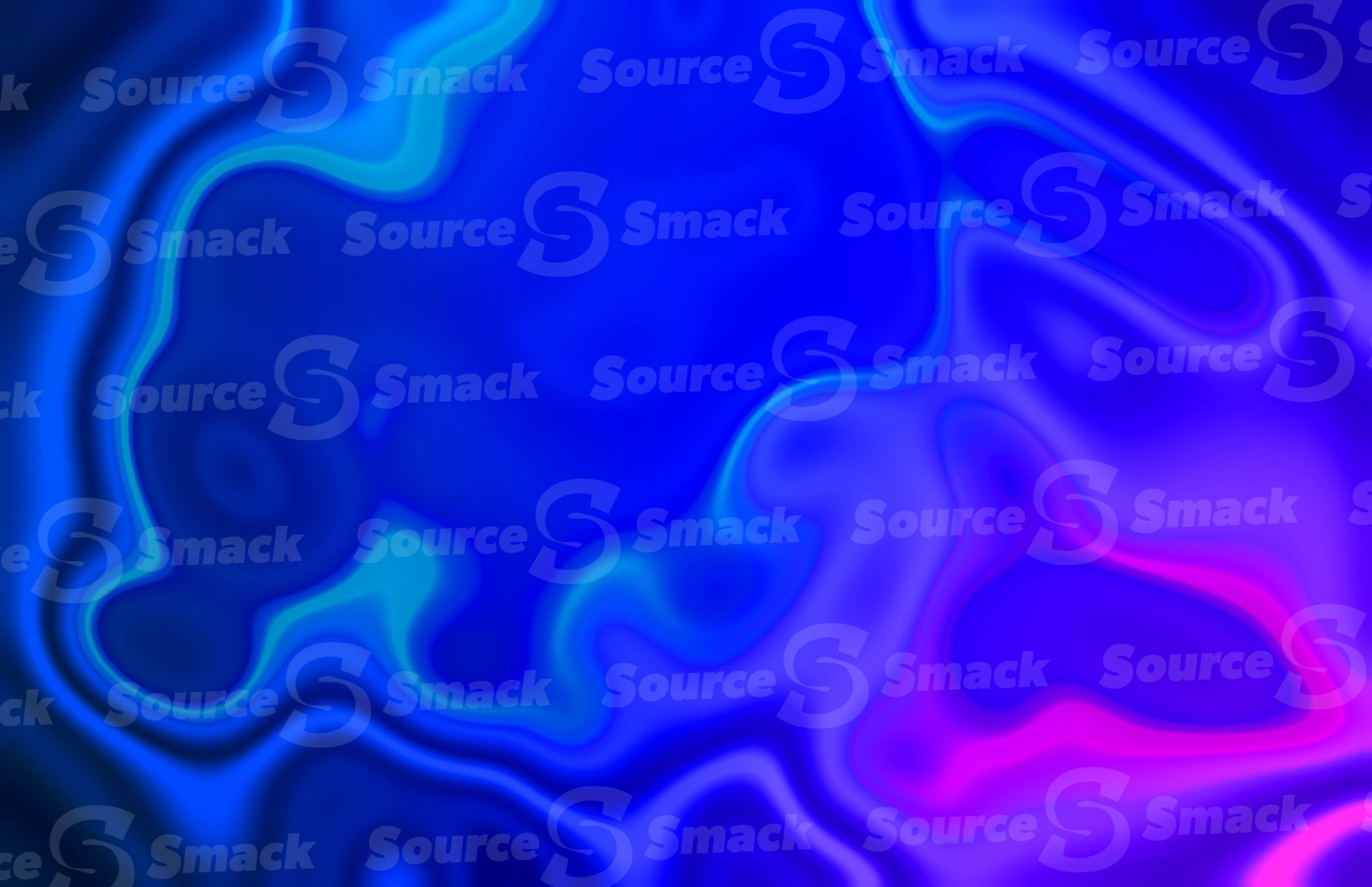 A soft swish of liquid paint mess