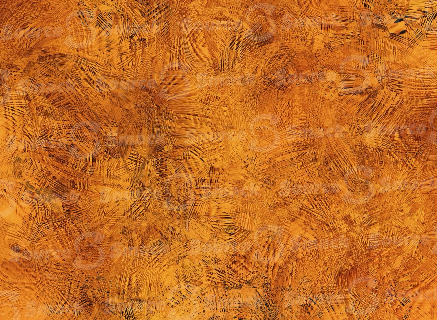 Orange frosted scratch