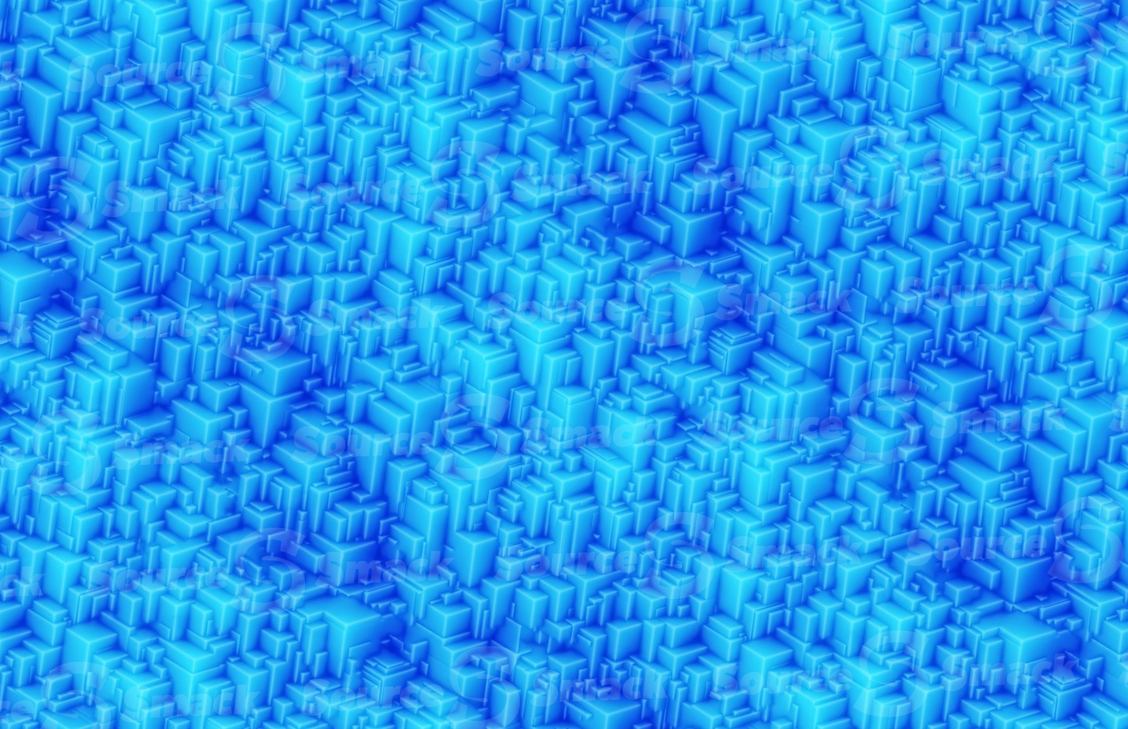 3D blocks combined diagonally into a background