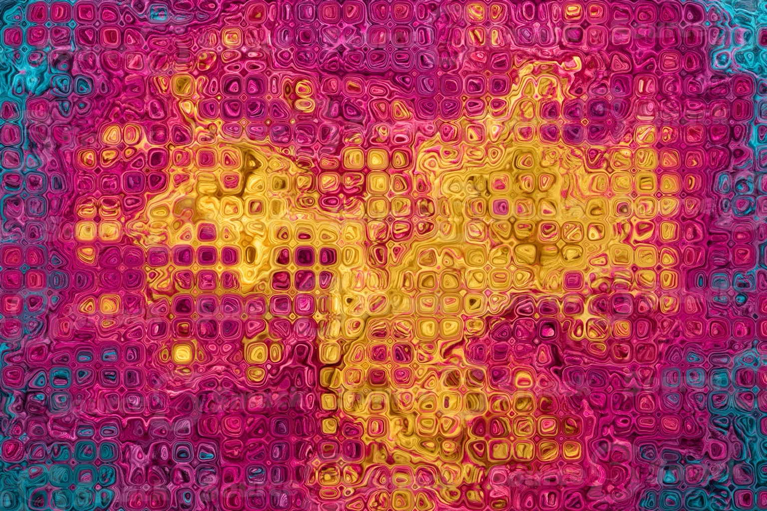 Mix Colored Wool Spool Macrophotography