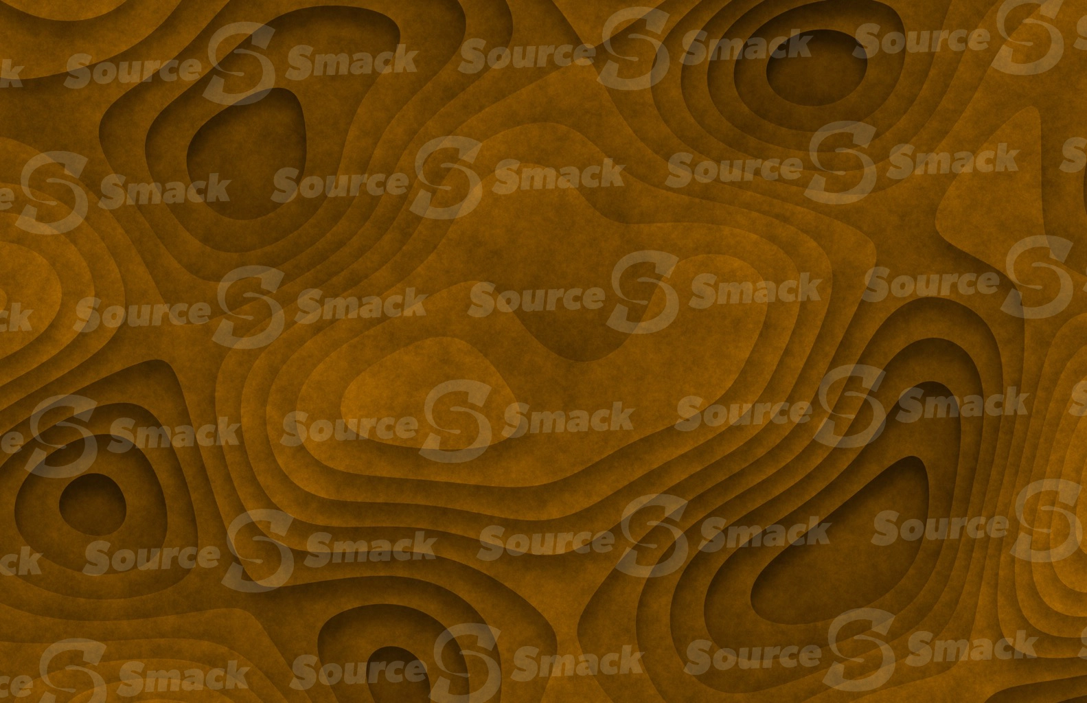 Orange mountain-like aerial view of a relief geometric background