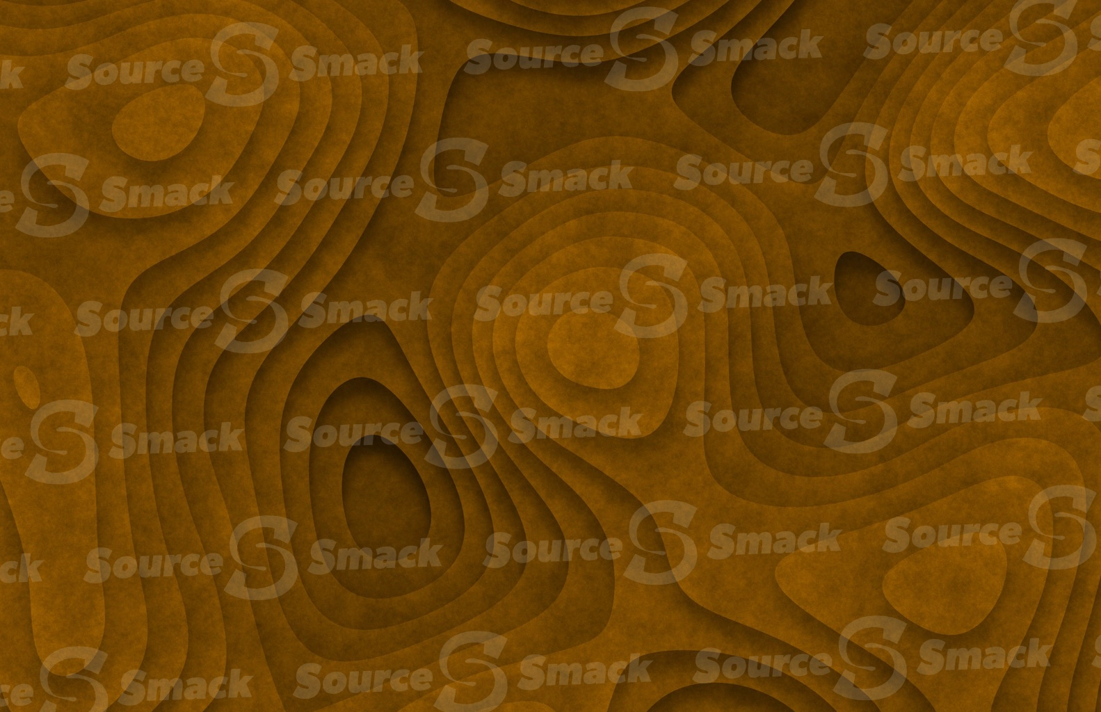 Orange mountain-like aerial view of a relief geometric background