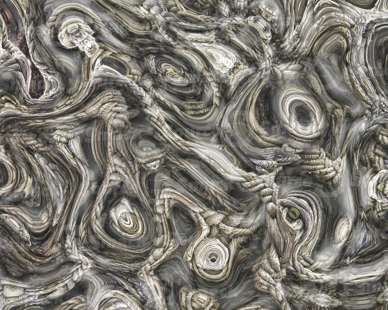 Murky rope swirl