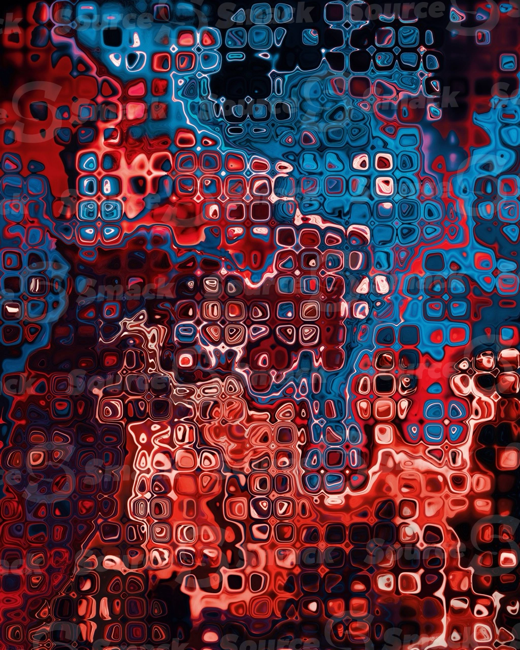Cosmic bump glass effect