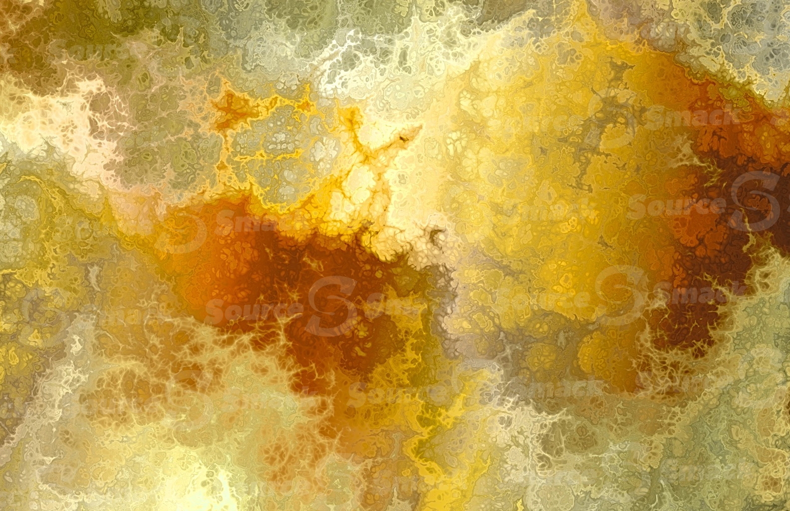 Complex fractal mandelbrot patterned background in brilliant color