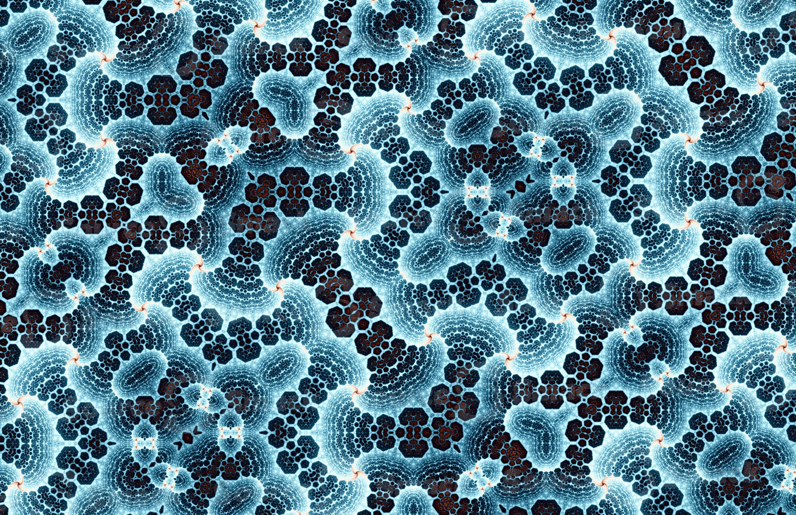 Colorful complex abstract mandelbrot fractal background