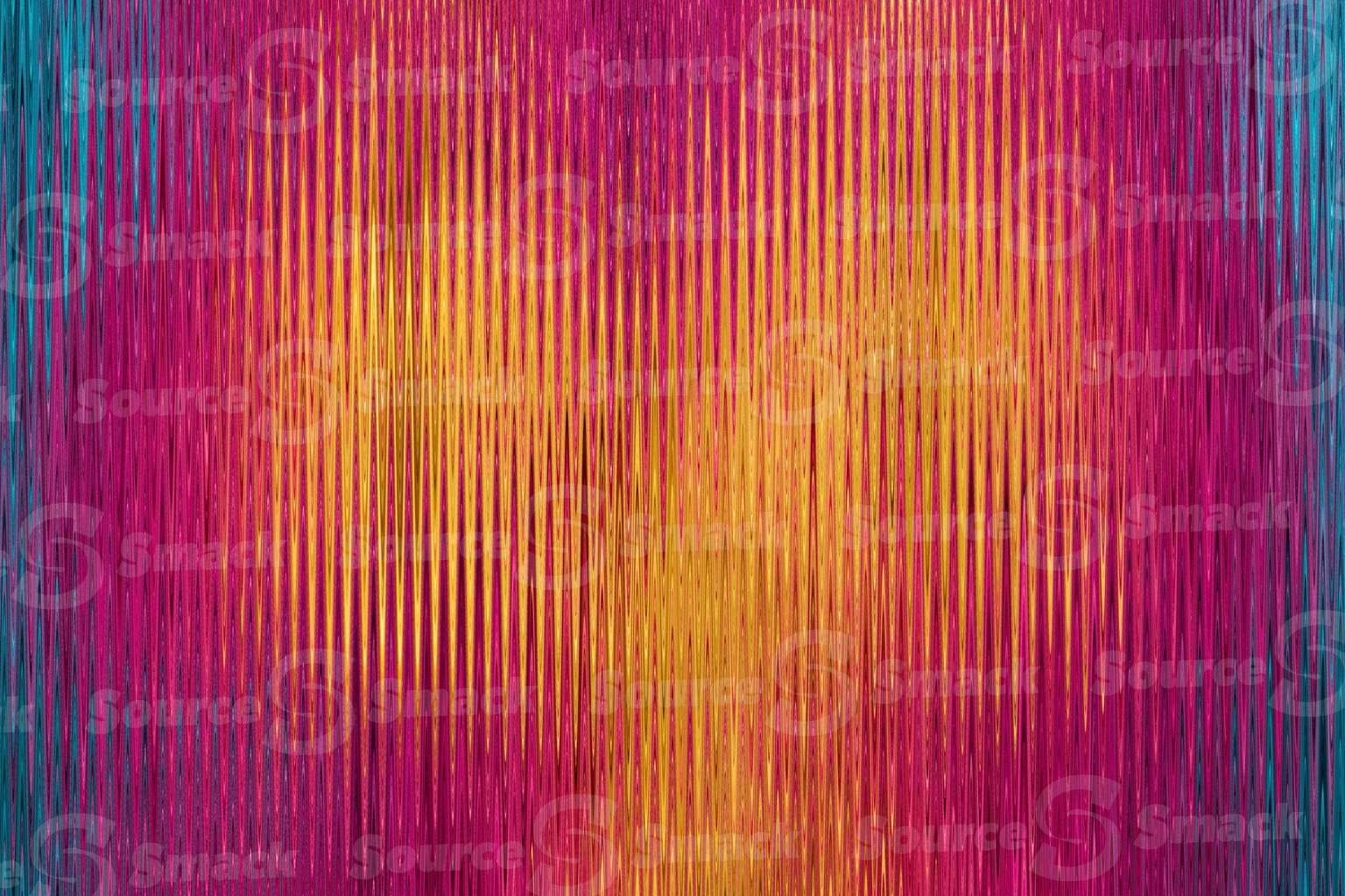 Color core sine wave effect