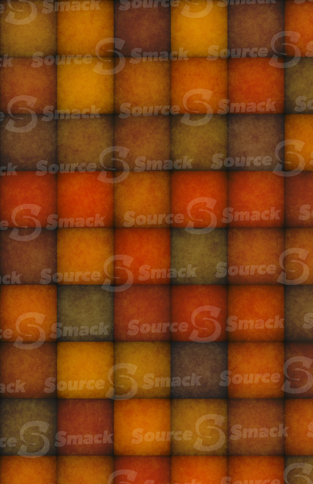 Rustic warm soft pillow-tiled background