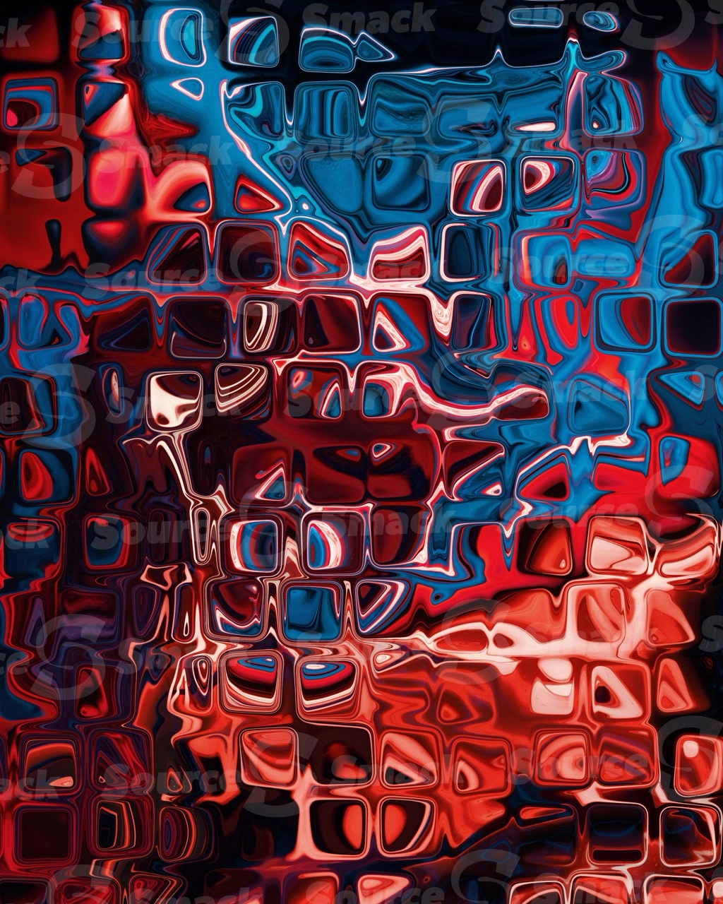 Cosmic bump glass effect