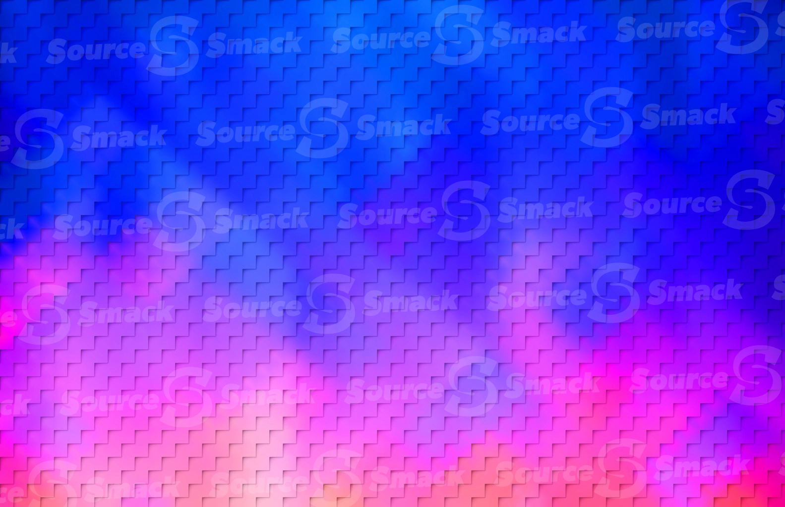 Colorful gradients with a step cut effect