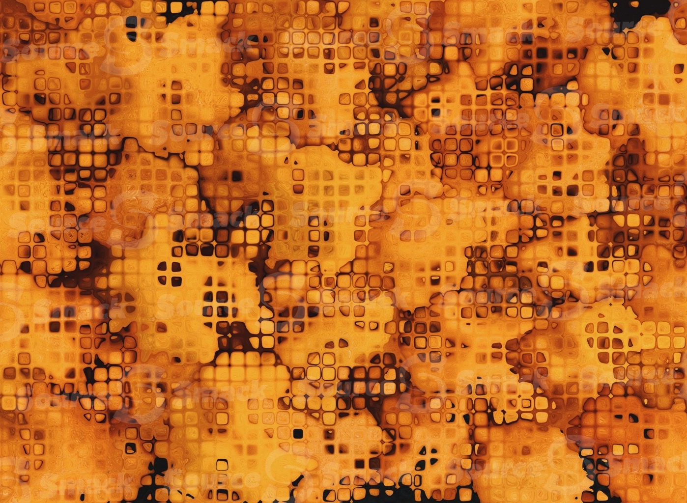 Orange puzzler grunge