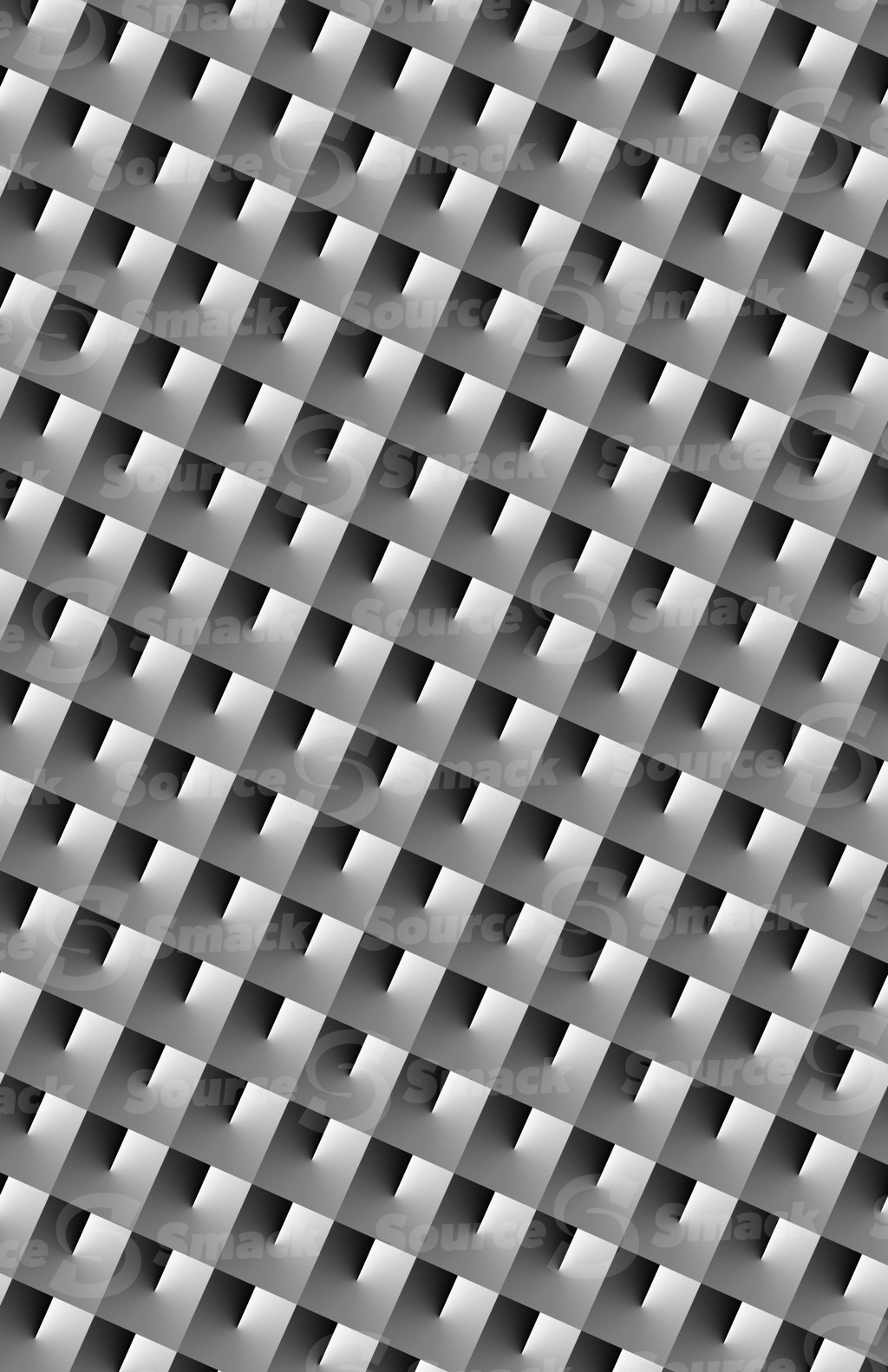 Metal grate pattern effect