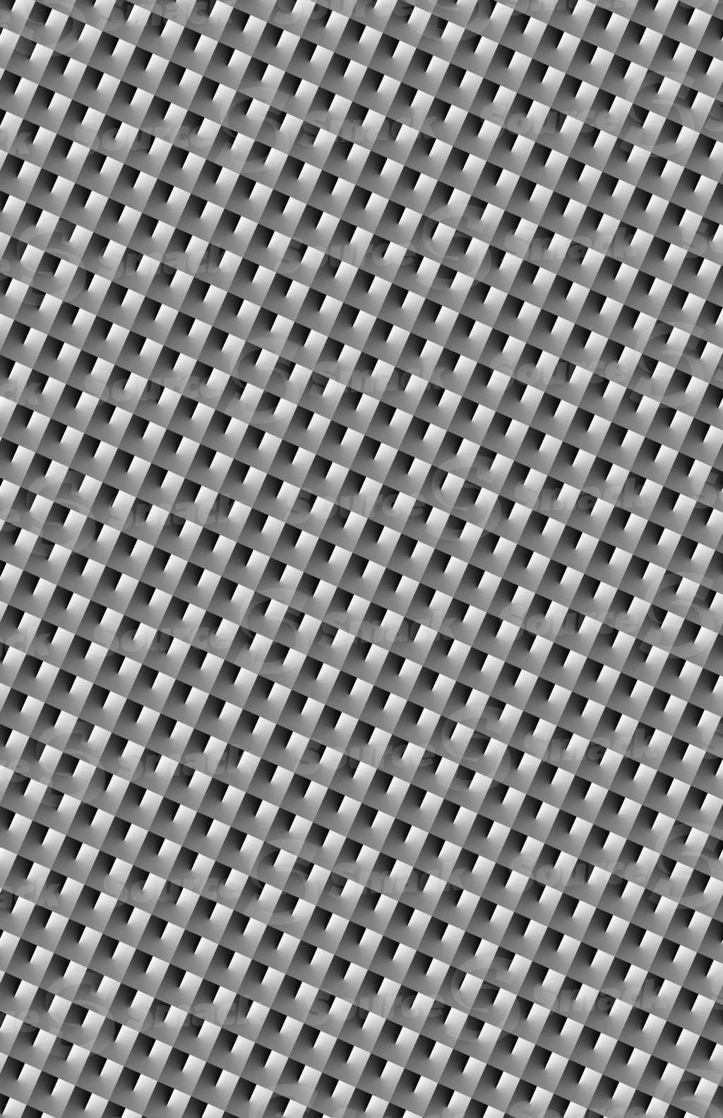 Metal grate pattern effect