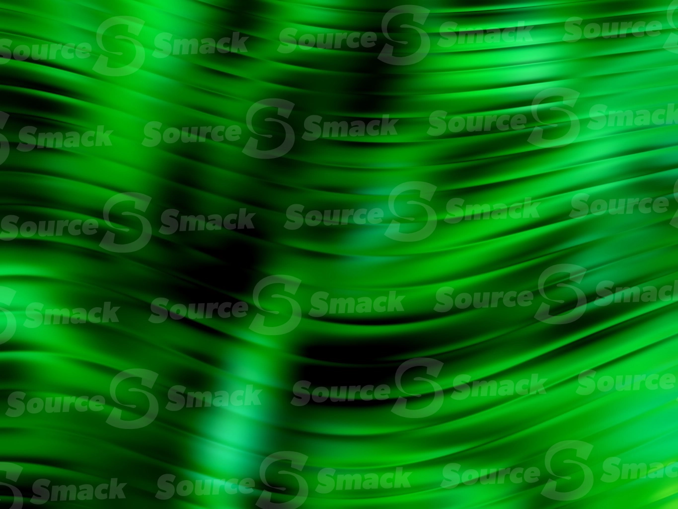Green wavy cut background