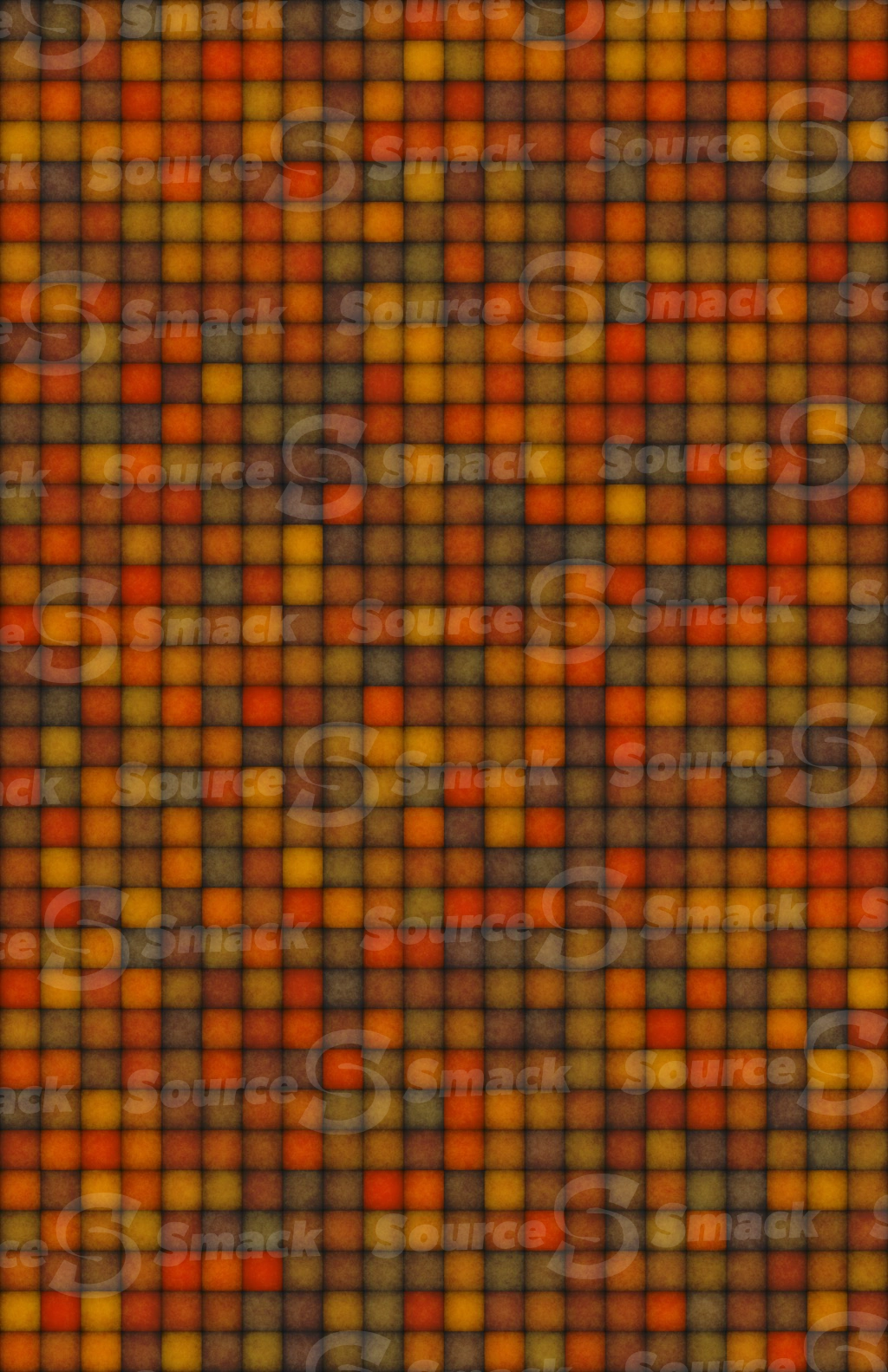 Rustic warm soft pillow-tiled background