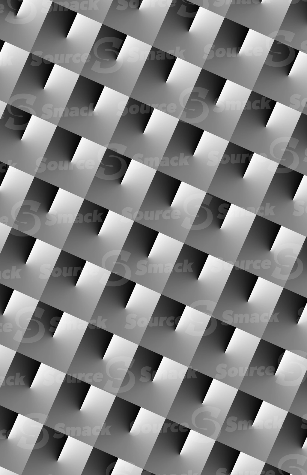 Metal grate pattern effect